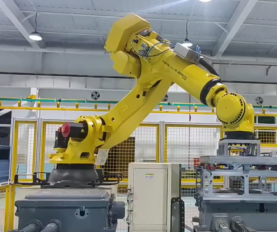 Projectcase | AMR Composite Robot Aluminium Plate CNC Machinatie Laden en lossen automatisering