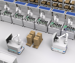 Fuwei intelligente composiet robot cnc flexibele laden en lossen