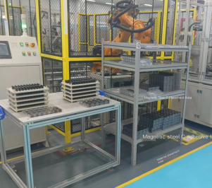 Een nieuw hoofdstuk in intelligente productie - fuwei intelligente composiet robot die de innovatie van magnetische staalbelasting en lossen leidt