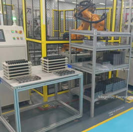 Efficiënte en stabiele nieuwe keuze, Fuwei Intelligent Composite Robot bevordert magnetische staalbelasting en lossen naar nieuwe hoogten