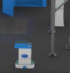 Onthullen!  Hoe is de AGV -auto in een klasse 100 cleanroom verfijnd?