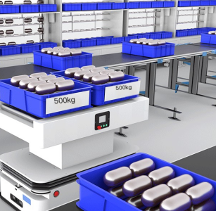 De toepassing van transportrobots in de logistieke industrie