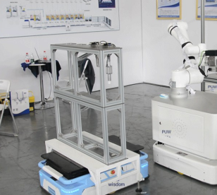 Intelligente transport robotsysteem architectuur