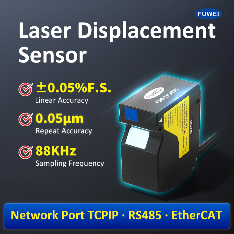 Nauwkeurige meting van de industriële toekomst: FSD-LKJ-serie High-Speed ​​laser verplaatsingssensoren van Fuwei Electronics