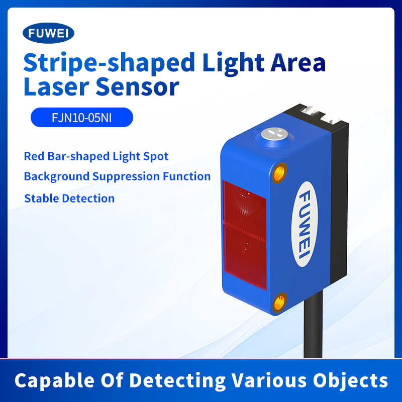Achtergrondonderdrukking Lasersensor FJN10-50NF-C: Nauwkeurige detectie, intelligent en betrouwbaar