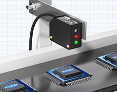 Op zoek naar een lasersensor die ideaal is voor chipinspectie met 300 mm aanpassing? Is FJNS10-30 niet de perfecte keuze
