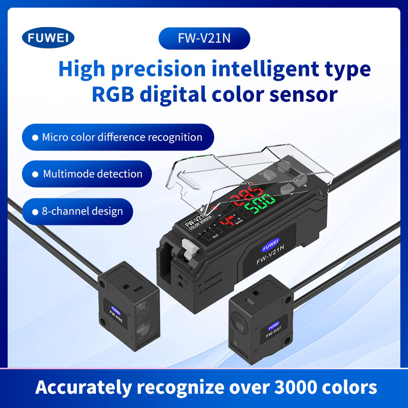 Coaxiale sonde RGB-lichtbron-kleurensensor