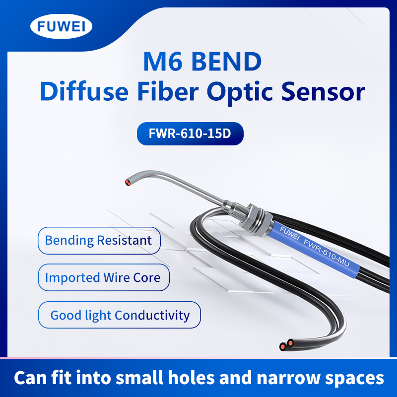 Elleboog 90 graden glasvezel sensor