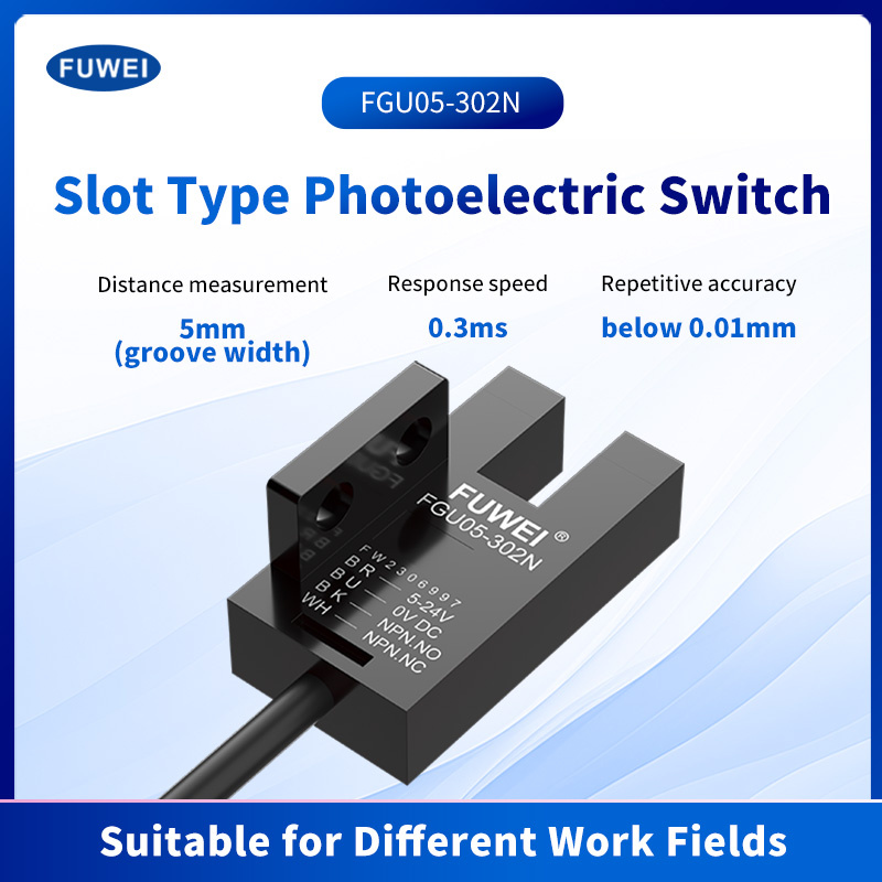 FGU05-302 Foto-elektrische schakelsensor met U-sleuf