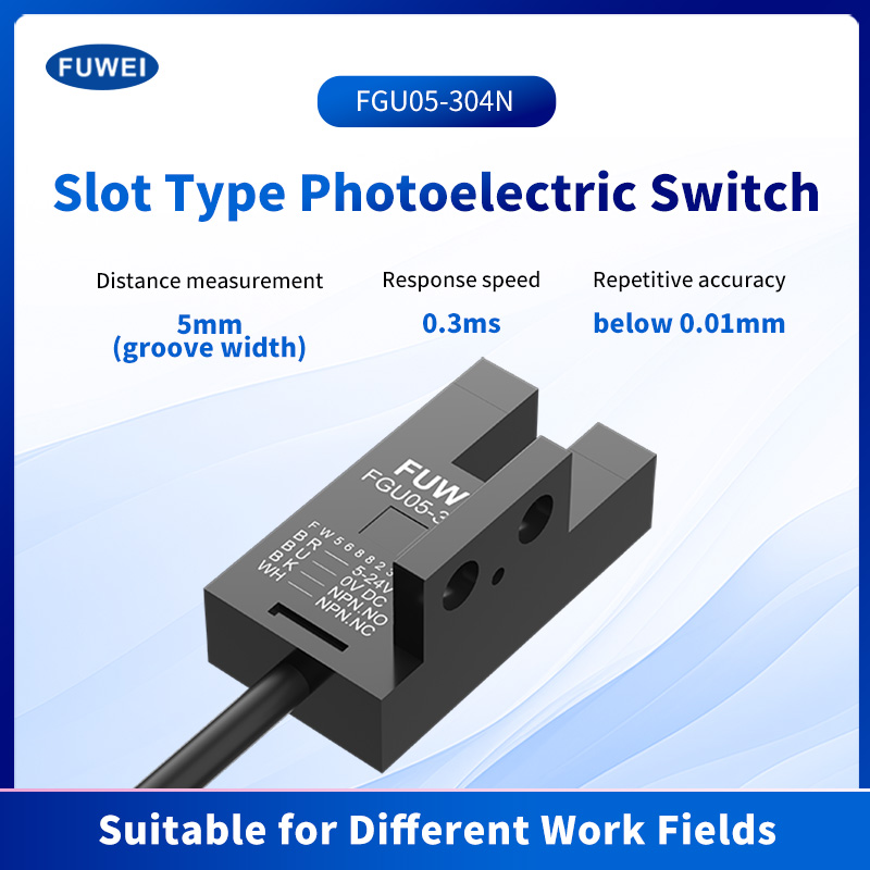 FGU05-304 Foto-elektrische schakelsensor met U-sleuf