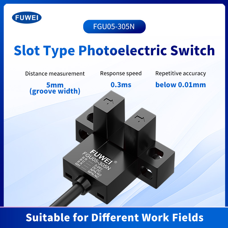 FGU05-305 Foto-elektrische schakelsensor met U-sleuf