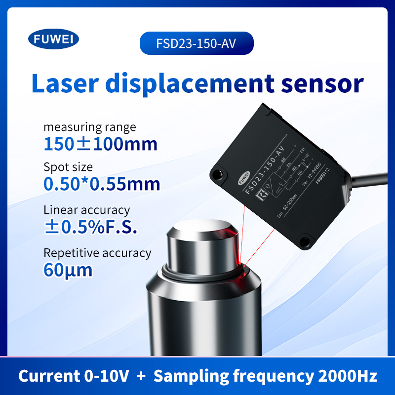 Hoge nauwkeurige laserverplaatsingssensor
