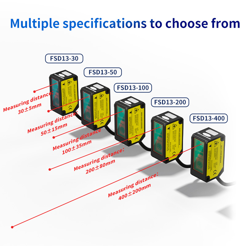 Laserverplaatsingssensor FSD13-serie Laserverplaatsingssensor FSD13-serie