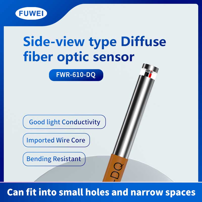 M6 buigweerstand diffuse reflectievezel optische sensor