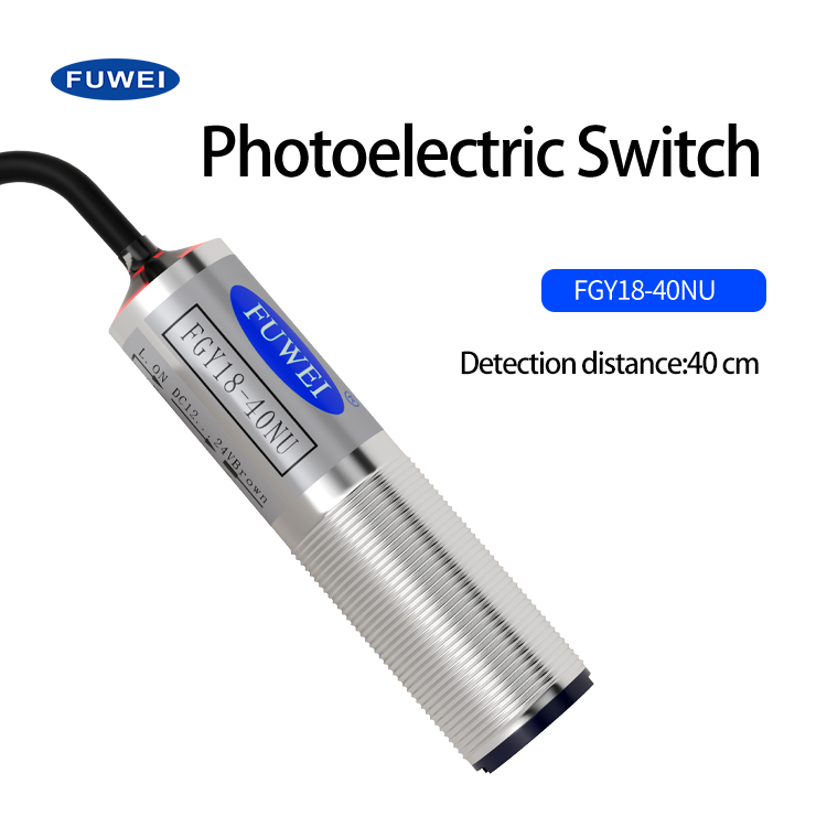 Ronde foto-elektrische schakelaarsensor met diffuse reflectie